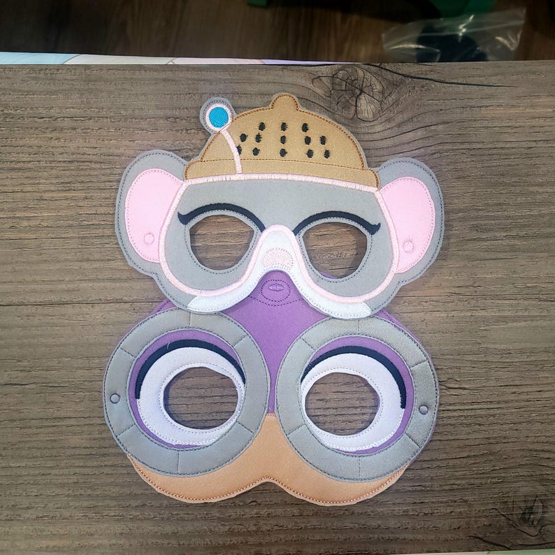 SK Kitty Felt Masks, Kids Costume, Dress Up Party Favors image 2