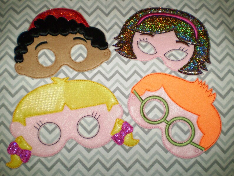 Little Einsteins Inspired Felt Masks.... Great for Birthday Etsy