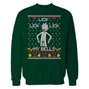 Lick, Lick, Lick My Bells Christmas Sweater image 2