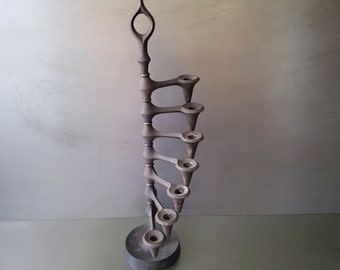 Dansk Spiral Candelabra by Jens Quistgaard - Midcentury candel holder made in Denmark. Original.