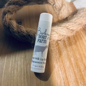 Goat Milk Lip Balm, All Natural Chapstick, Choose Your Flavor