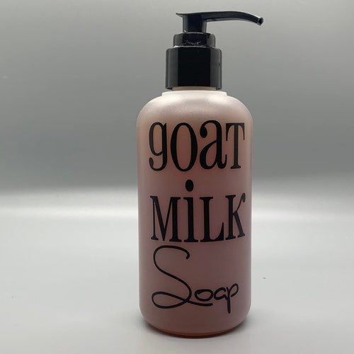 Goat Milk Hand & Body Wash Liquid Soap Etsy