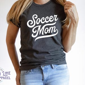 Soccer Mom Unisex Tee//Soccer Mom Shirt//Soccer Game Day Tshirt//Mom Soccer Tee//Sport Mom Shirt//Soccer Tee Shirt
