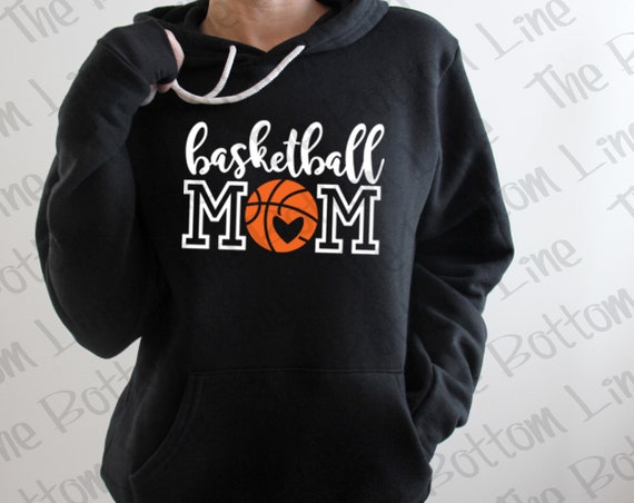 Bella Canvas Basketball Mom Unisex Hoodie//basketball Mom