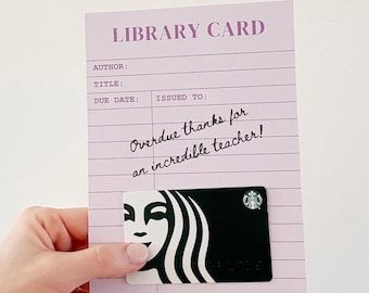 Printable Teacher Gift Card Holder for Teacher Appreciation Week, Last Day of School, Gift Card Holder Teacher Thanks