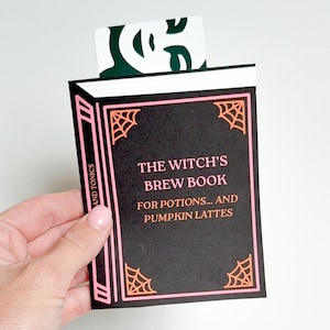 Halloween Printable Coffee Gift Card Holder I Halloween Teacher Gift, Halloween Coworker Gift, Gift Card Holder I Halloween Gift Tag