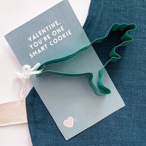 Baking Classroom Valentine&#39;s Day Printable - Non Candy Valentines- Cookie Cutter Valentine