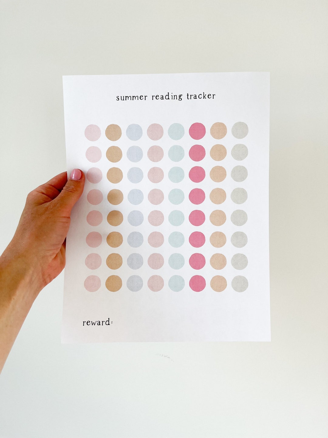 Book Reading Log for Kids – Summer Reading Chart, Reading Checklist ...