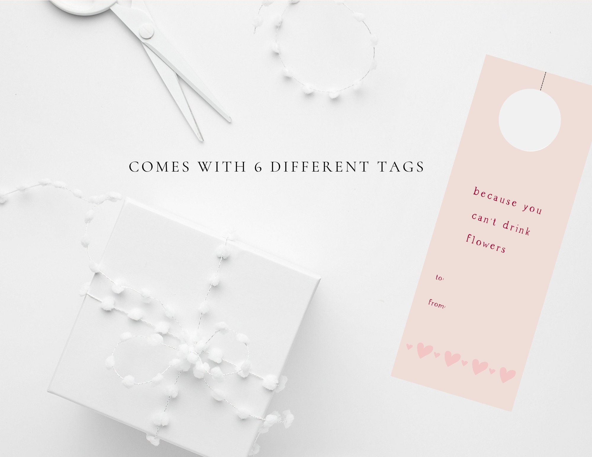 Printable Valentine Teacher Wine Tags | Etsy