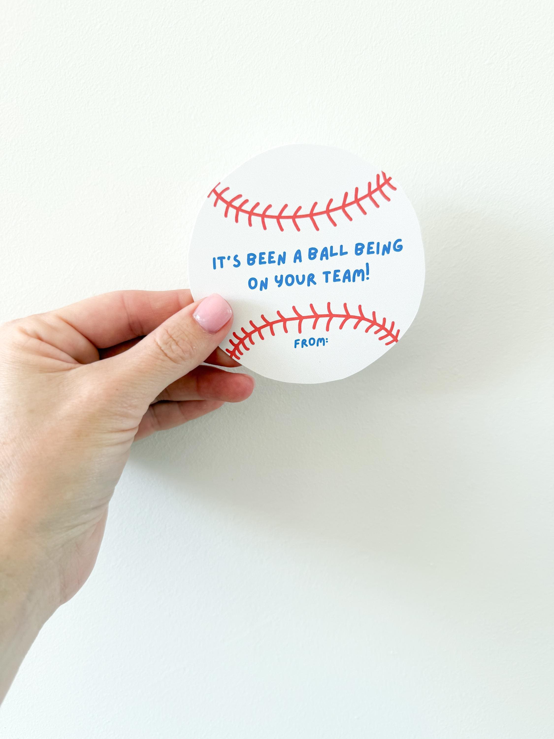 Baseball Tag Printable, Baseball Favor Tags, Baseball Gift Tags ...