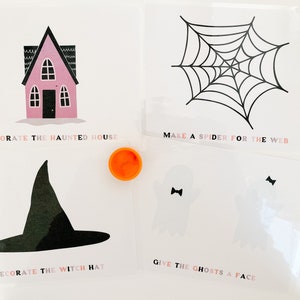Printable Halloween Play Dough Mats- Halloween activity for Toddler + Kids