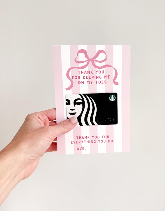 Dance Teacher Gift Card Holder I Dance Recital Gifts I Customizable Recital Printable Gift Card Holder for Ballet Teacher I Tutu Sweet