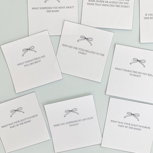 Book Club Discussion Questions- Customizable Printable Book Club ...