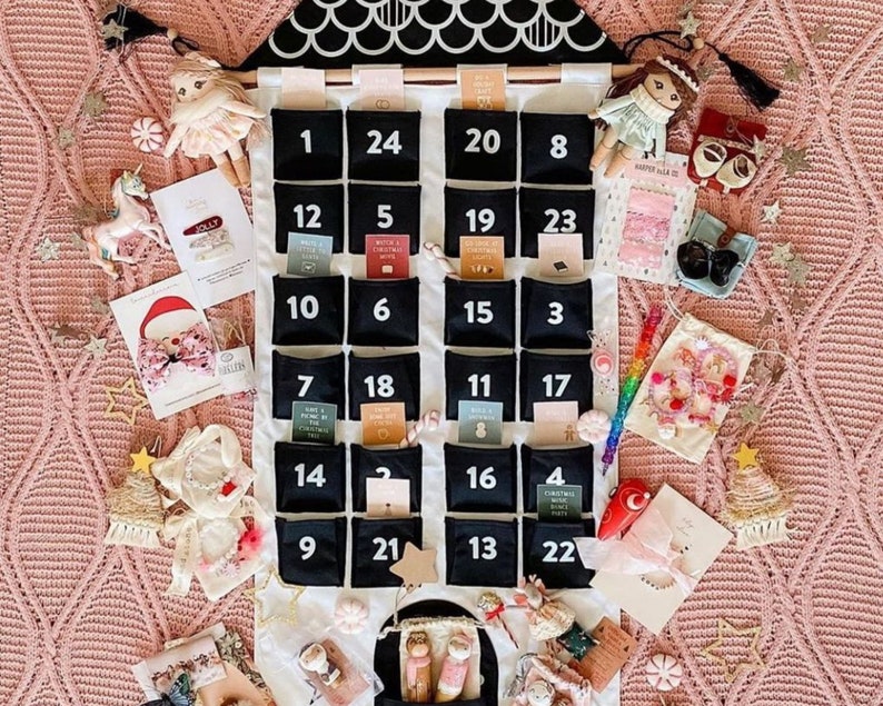 Christmas Advent Calendar Printable, The perfect holiday tradition for kids and family image 4