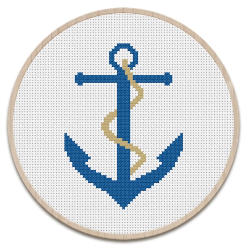 nautical anchor cross stitch patterns free download pdf