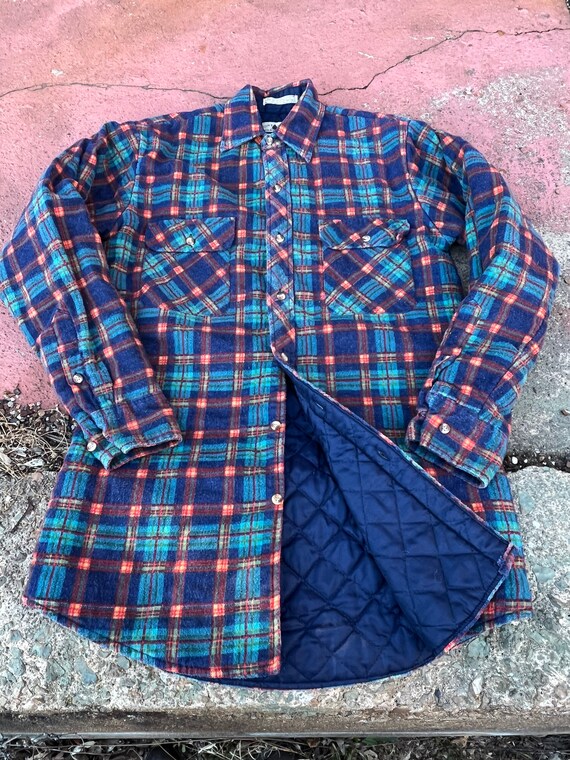 Vintage Quilted Flannel Northwest 