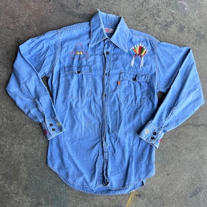 70s Levis Chambray - Etsy