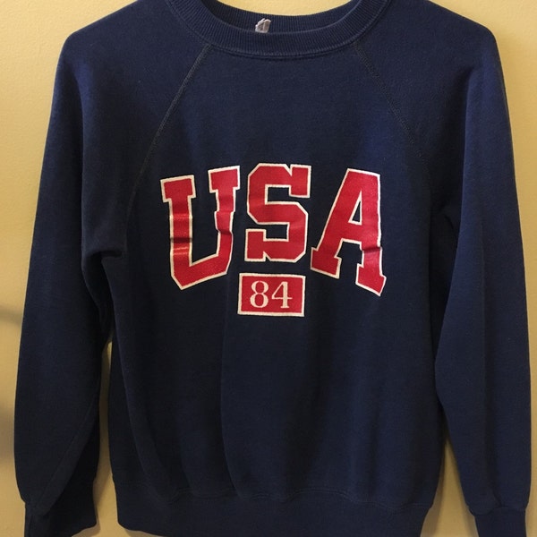 1984 olympics USA crew neck sweatshirt