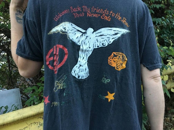 Vintage Emerson Lake And Palmer Band Tshirt Tour 1970… - Gem
