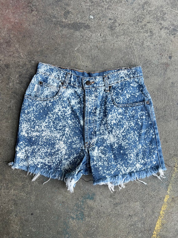 Vintage Bleached Cut Off Shorts Size 30”