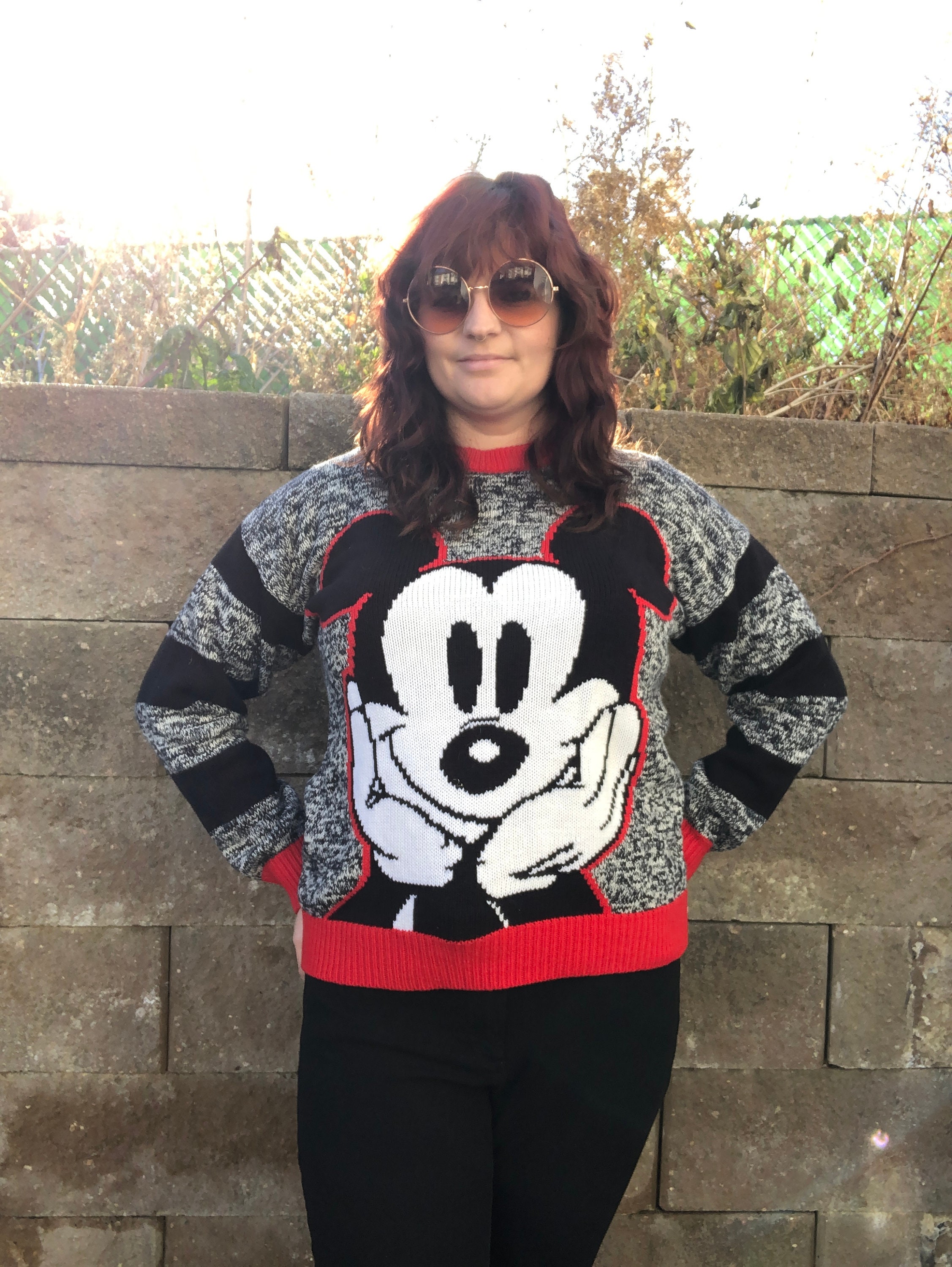 90s Mickey Mouse Sweater Vintage Mickey 