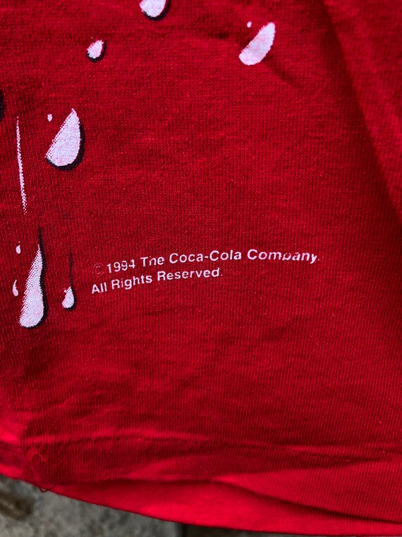 Vintage 90s Coca-Cola Tshirt - image 5