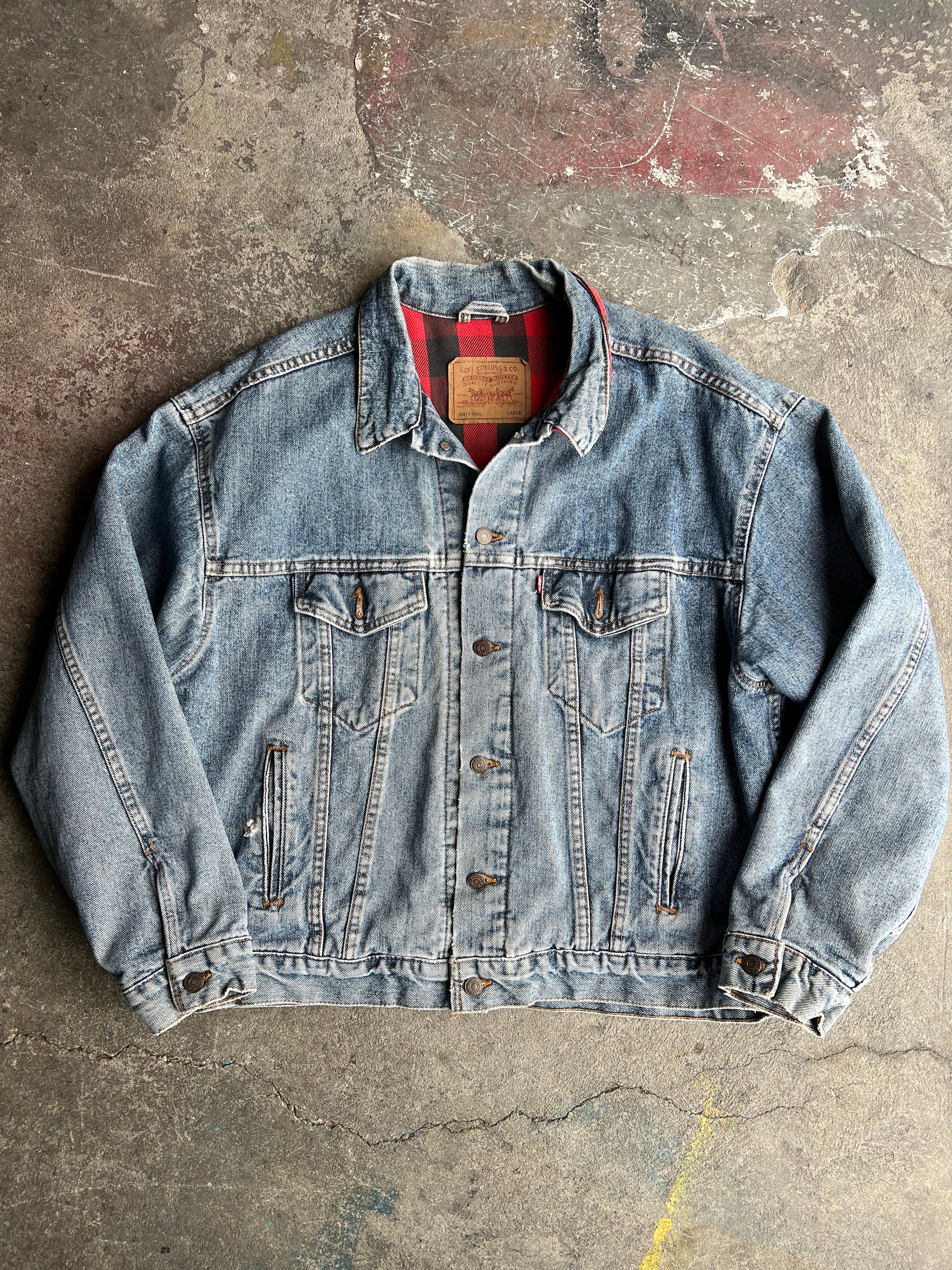 Levi jean jacket 3xl clearance
