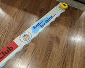 Original 1960 39 s Cliquot Club Sundaes Soda Fountain Sign- Old Original Sign NOS Border