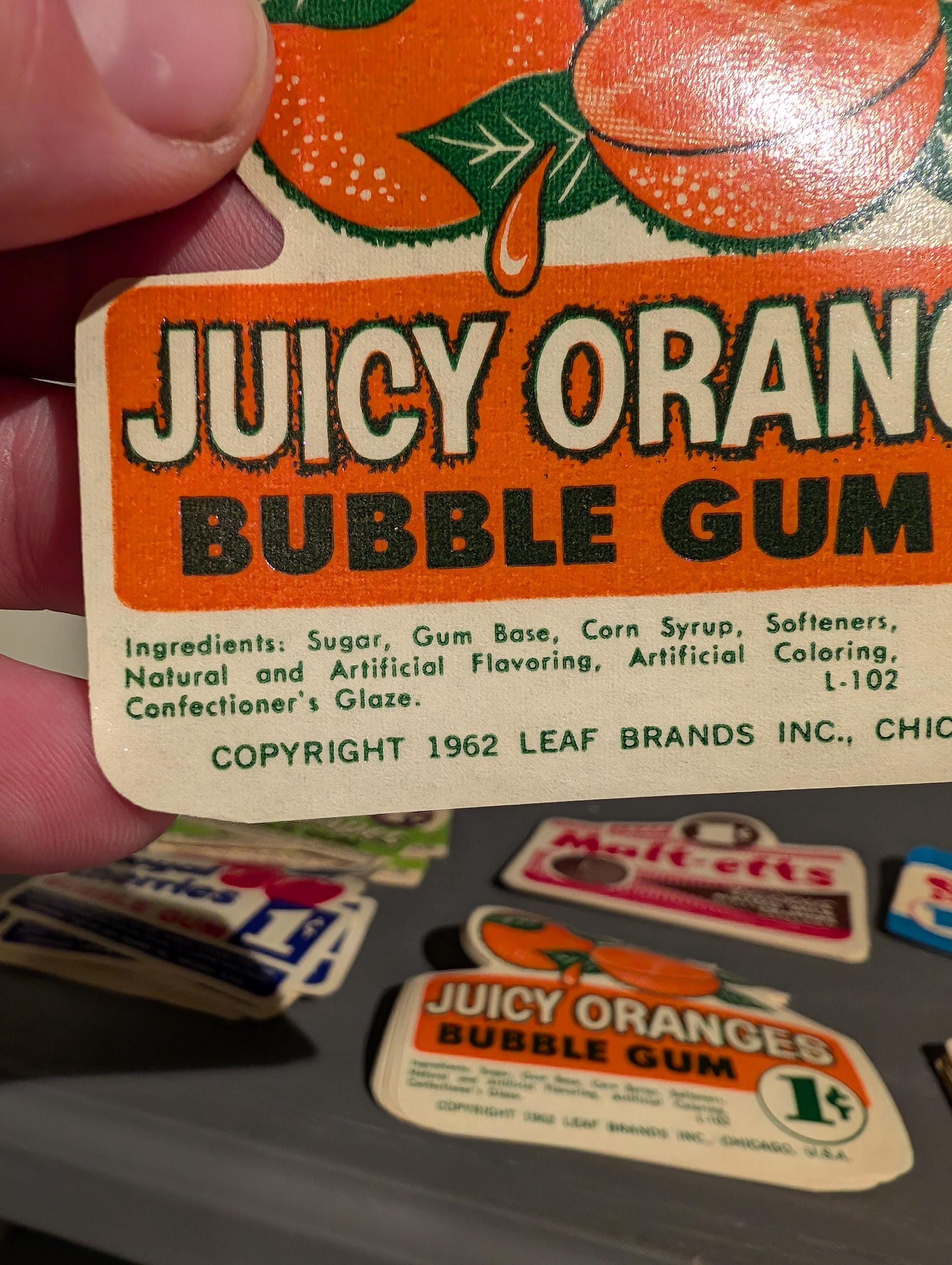 Vintage Style Bubble Yum Gum Metal Tin Sign - 11