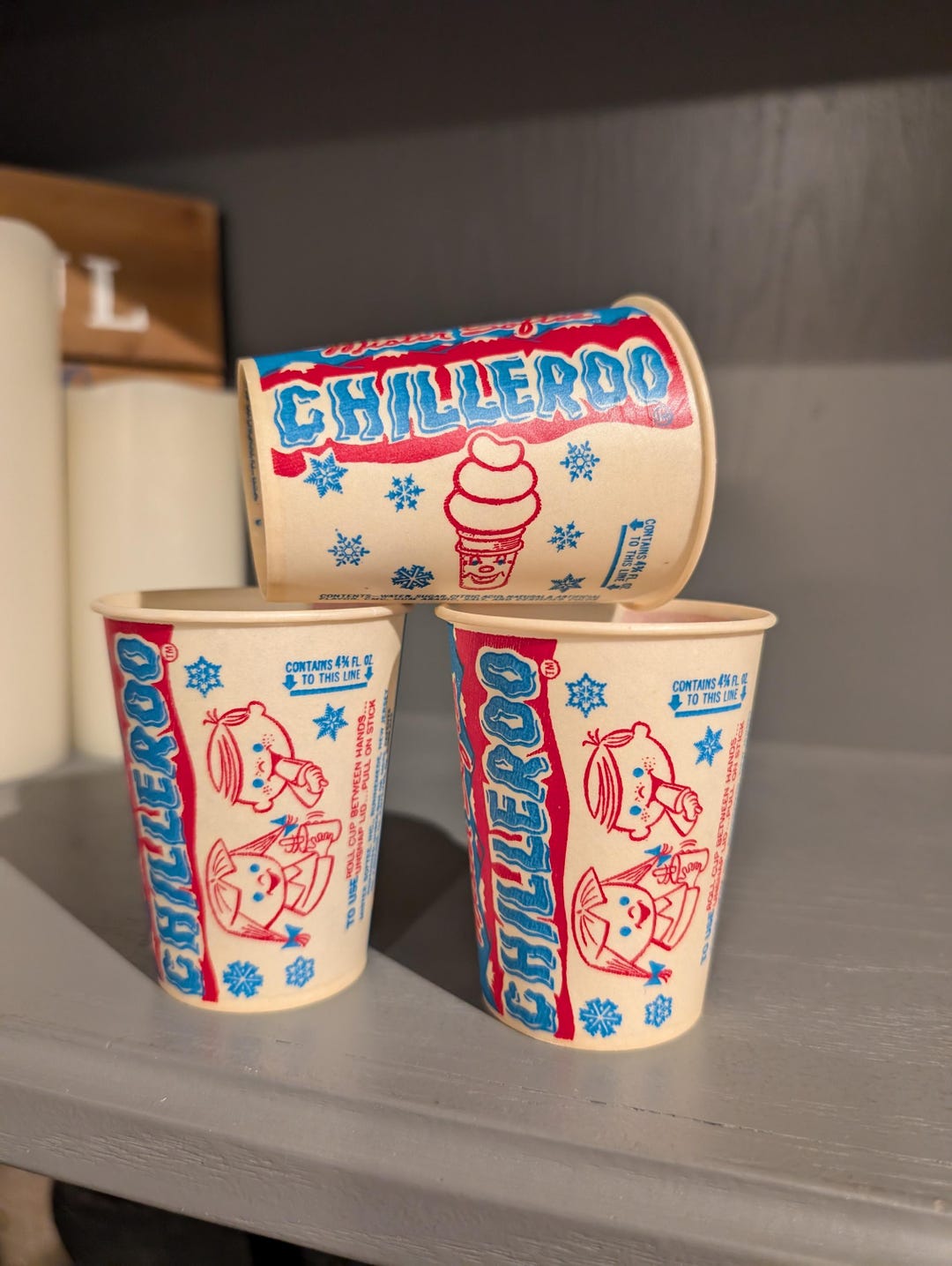 Circa 1970s Mister Softee Chilleroo Waxed Soda Cup - Old & Original - Etsy
