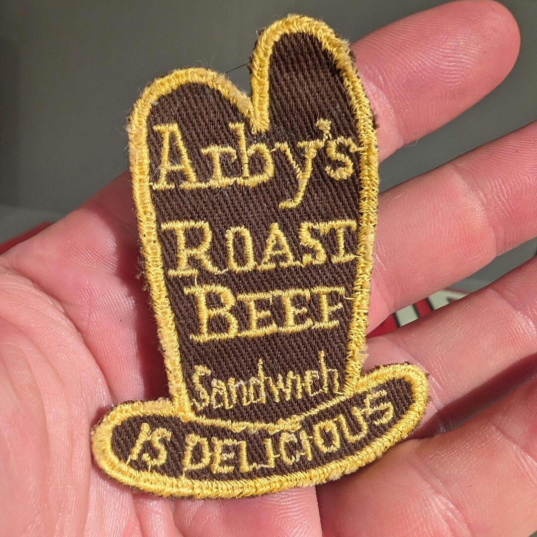 NOS 1960s 70s Arby's Roast Beef Restaurant Patch Vintage Fast Food - Etsy