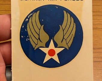 ヴィンテージ 1950 年代スタイル ヒッカム空軍基地 HI ハワイ陸軍 軍事