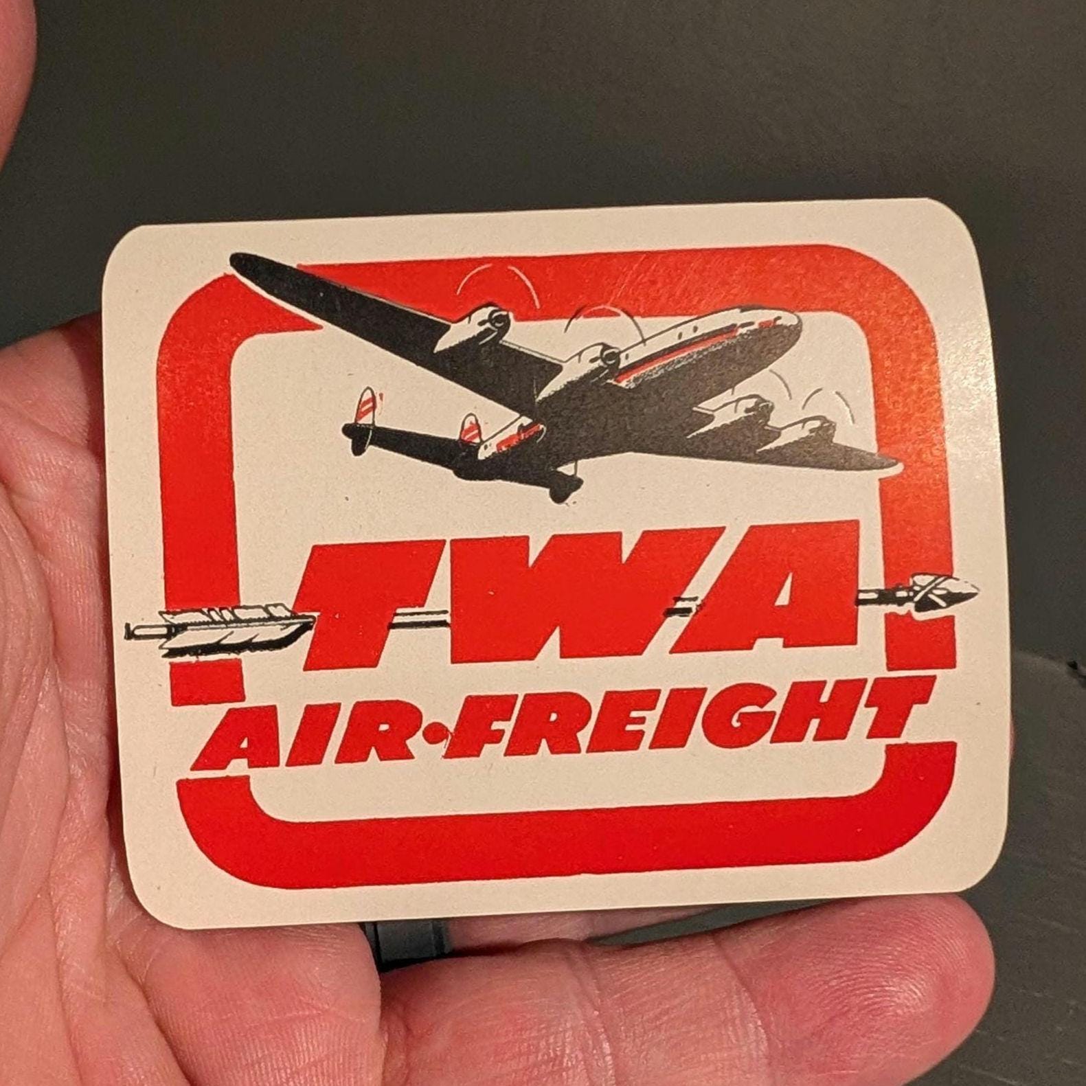 Twa Airlines Sign - Etsy