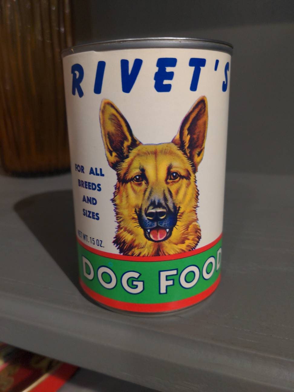 1970's/80's Rivet's Dog Food German Shepherd Dog Etsy