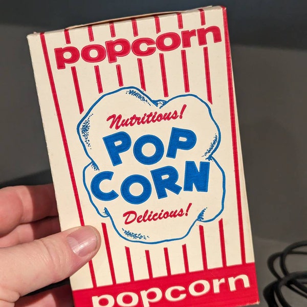 1960s  Pop Corn Box- Old - Original Theatre Box