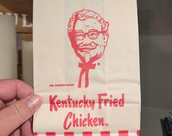 1960 年代のヴィンテージ ケンタッキー フライド チキン KFC ロゴ