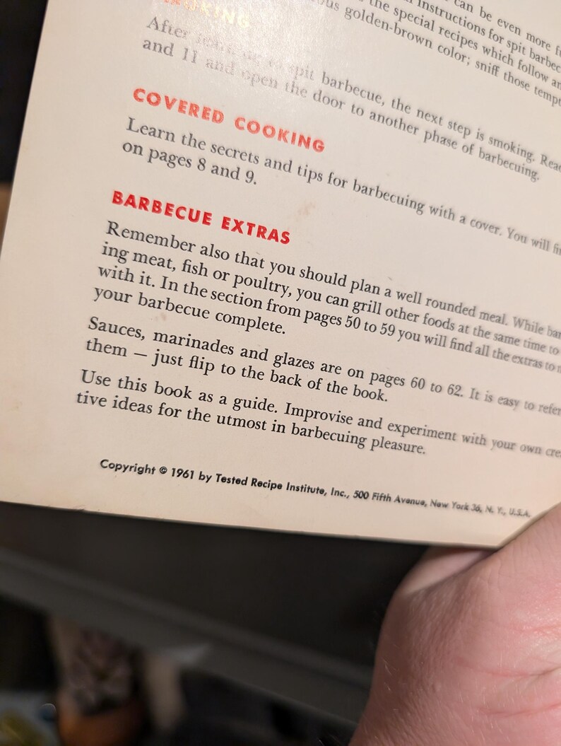 Cookbook Extras 1960s How to Cook Outdoors Booklet Montgomery Ward Garden Mark Vintage ...