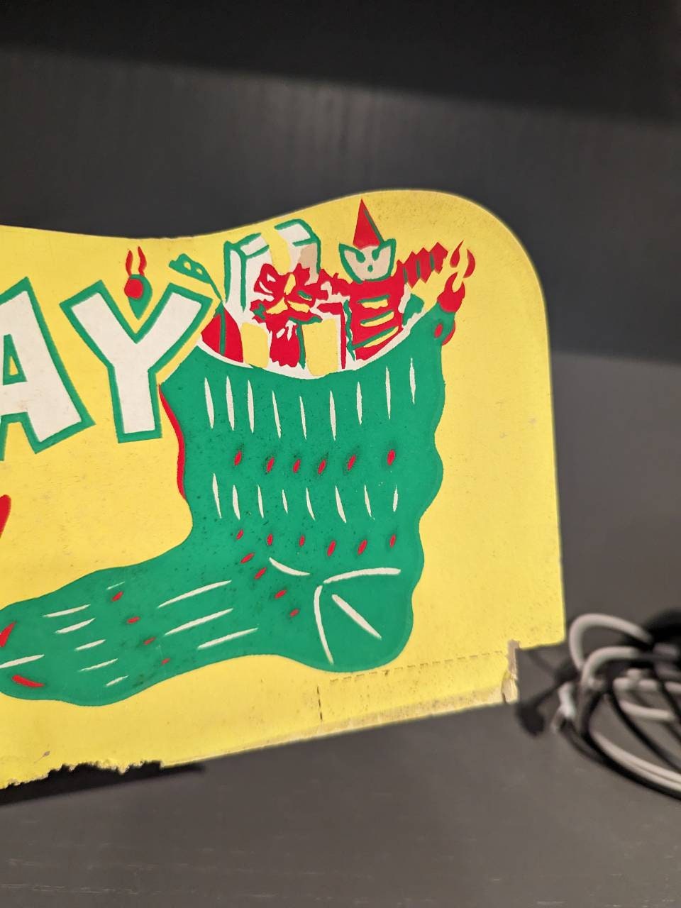 Original 1940s Christmas Layaway Store Signs Double Sided Etsy