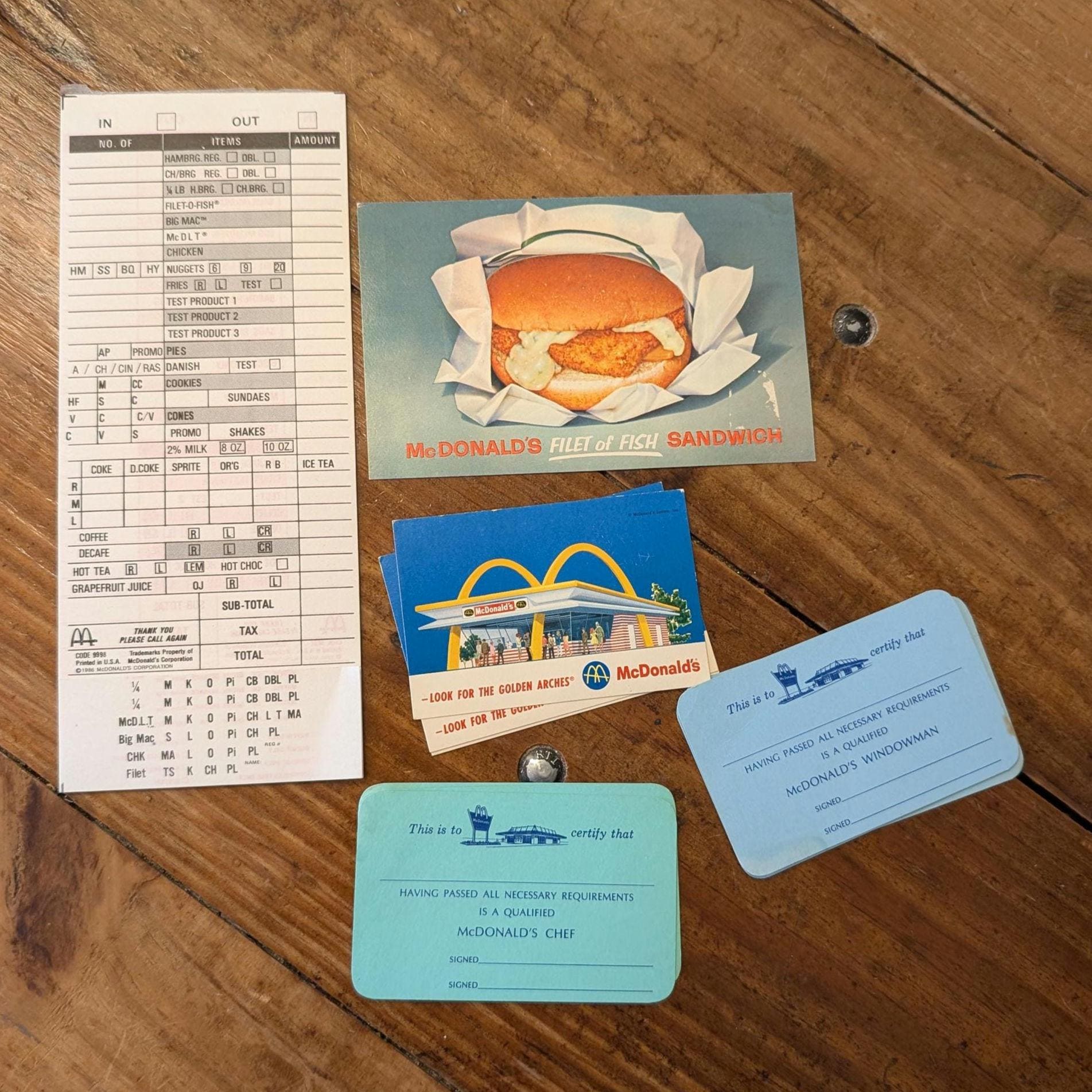 Mcdonald Ephemera - Etsy