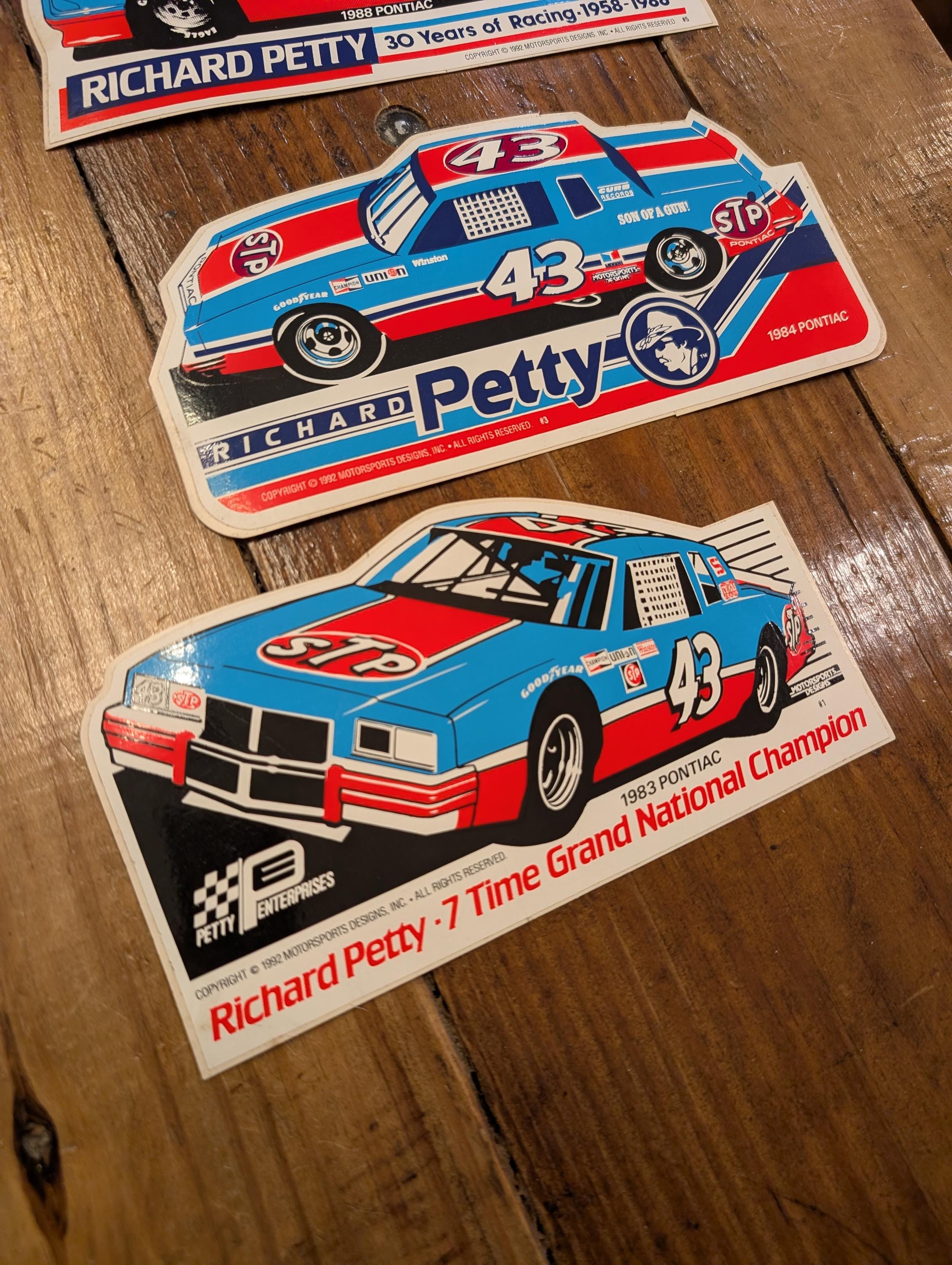 NOS Old and Original 1992 Richard Petty the King Fan Appreciation Tour ...