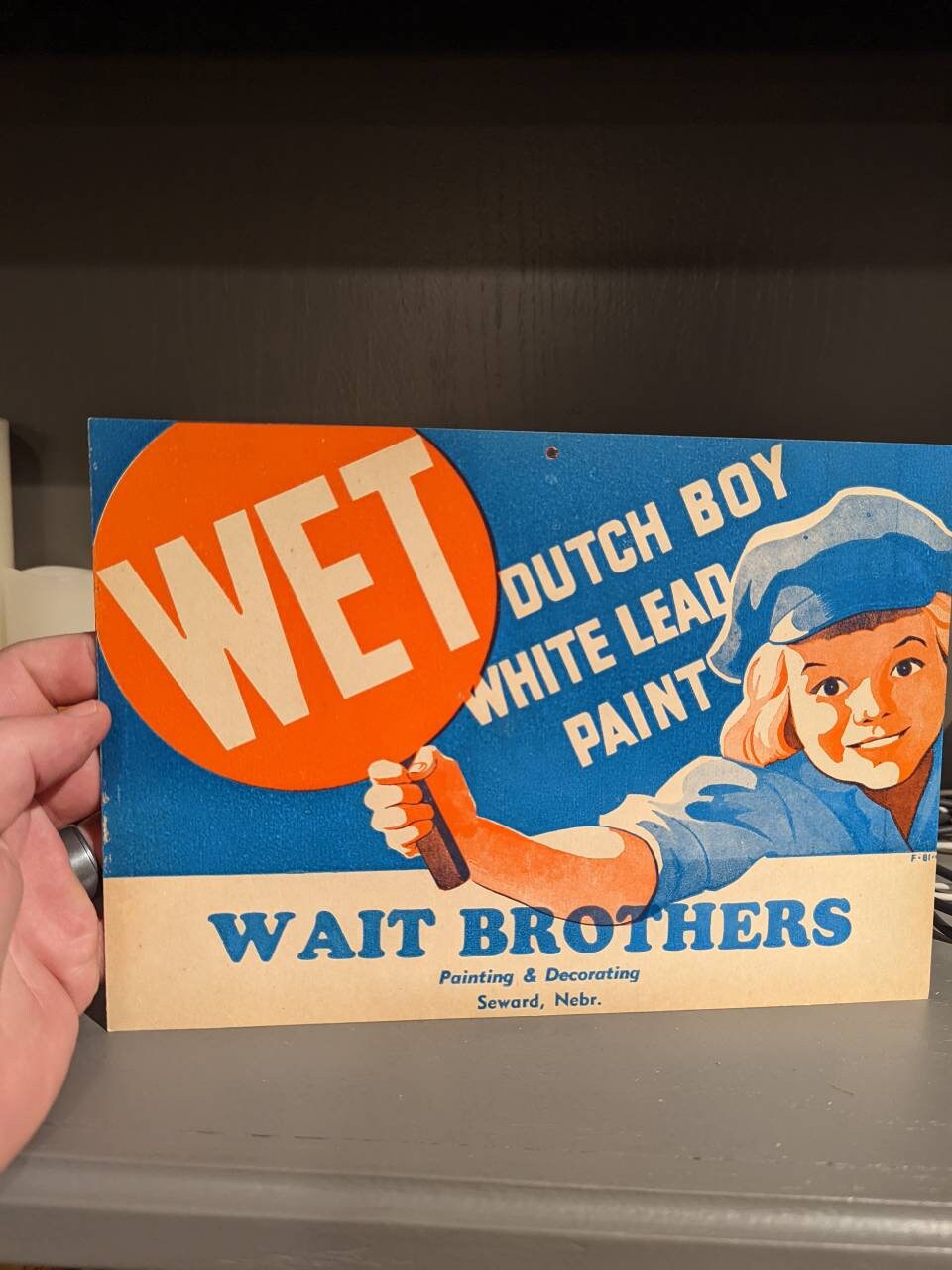 い*。様 レア Dutch Boy Paints ダッチボーイ 看板 $_57.JPG?set_id=8800005007