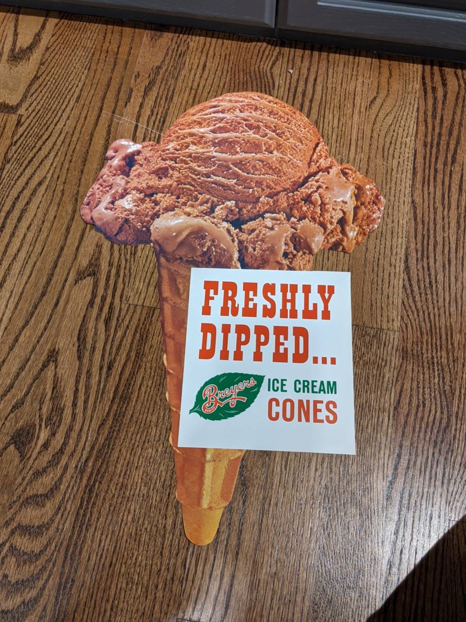 1960's Original Vintage Breyers Ice Cream Chocolate Ice Etsy