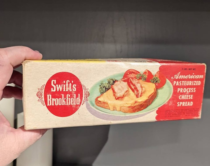 Original 1940's Swift Premium Cheese Box - Chicago, Illinois - Etsy