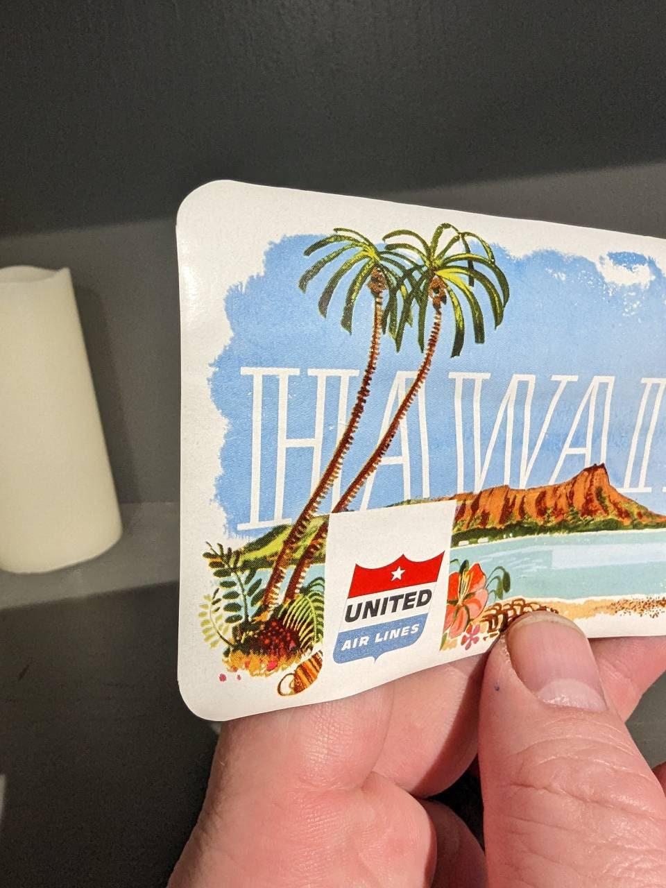 united airlines cigarettes UNITED AIRLINES LAPEL PIN 1940s CLASSIC OLD LOGO AIRPLANE PILOT COLLECTIBLE GIFT 50-year(ish) old matchbook from when