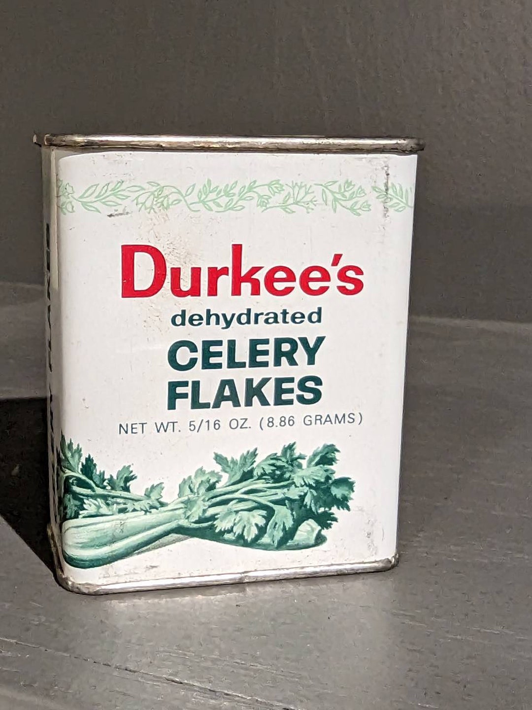 1970s Old & Original Durkee Celery Flakes Spice Seasoning Etsy