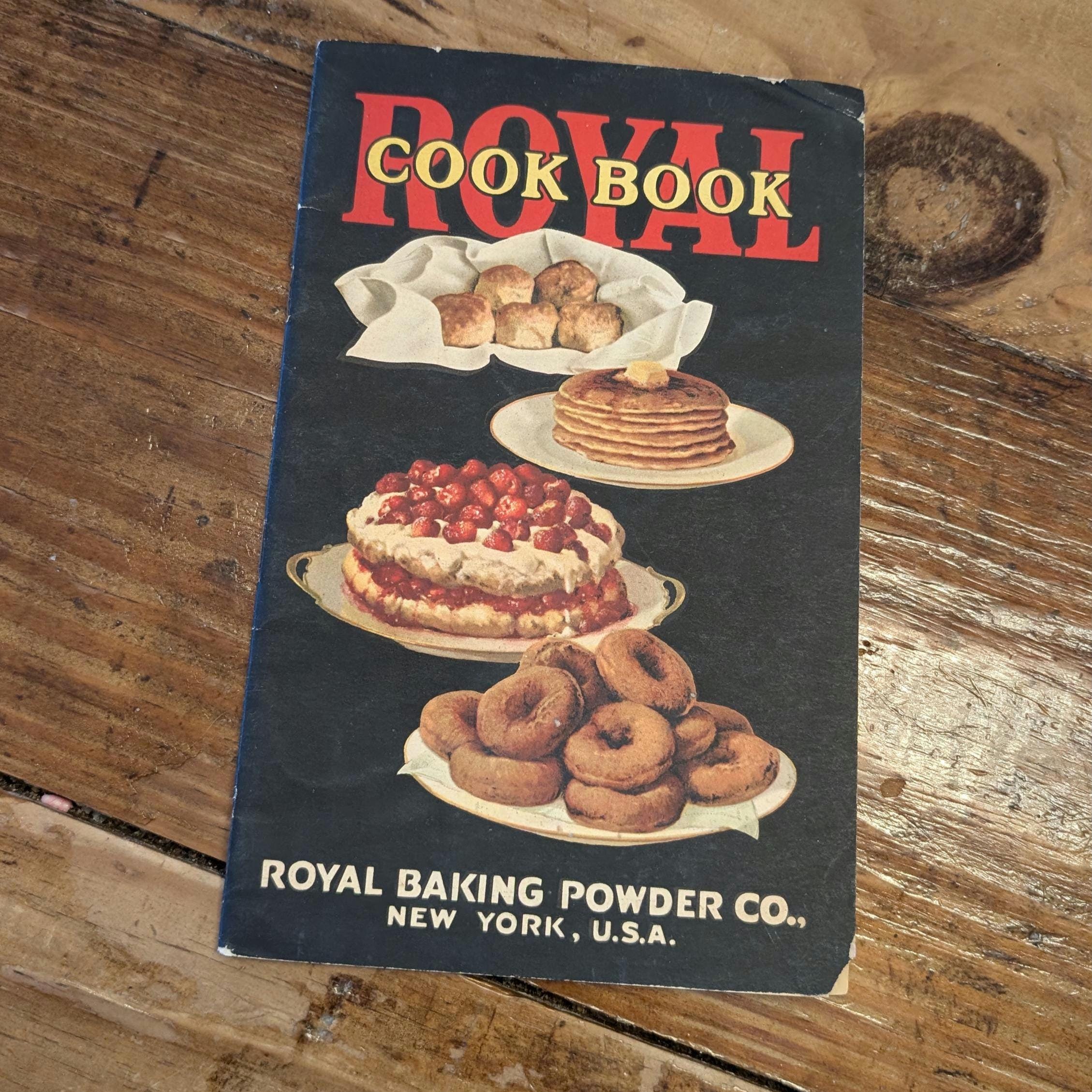 洋書 CookBook Book 1927 Cook Book - Etsy