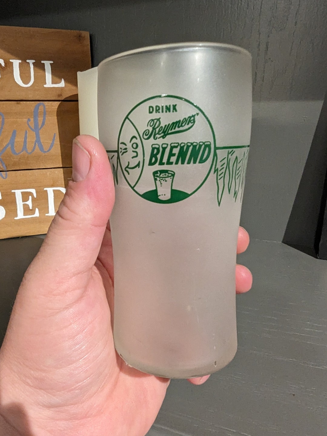 Original 1940s/50s Reymer's Blend Lemon Soda Fountain Etsy