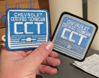 NOS 1990's Chevrolet Certified Technician Patch - General Motors