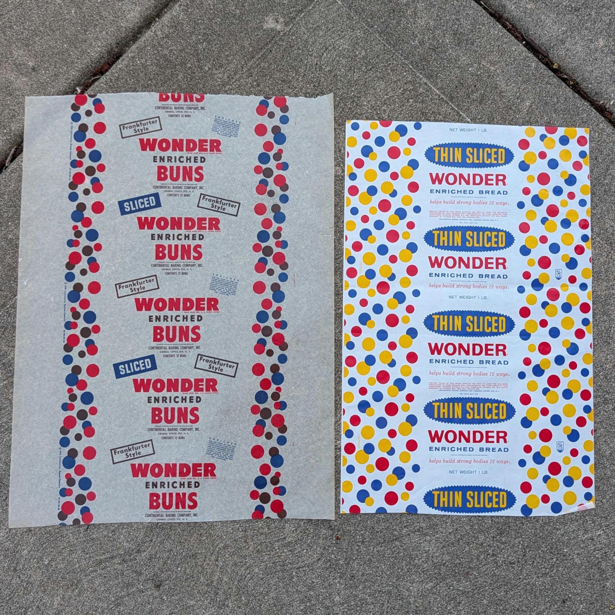 Wonder Bread Wrapper - Etsy