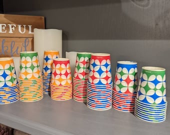 NOS 1960s Retro Dixie Waxed Paper Cup Old & Original Ice - Etsy